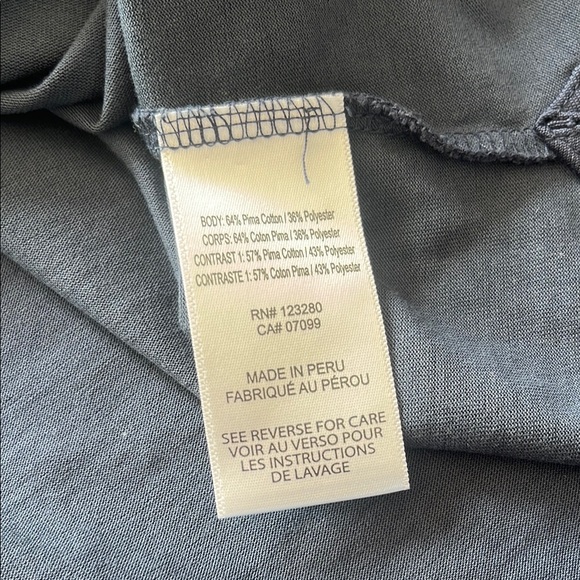 Travis Mathew Blue Polo Performance Shirt - Picture 4 of 5